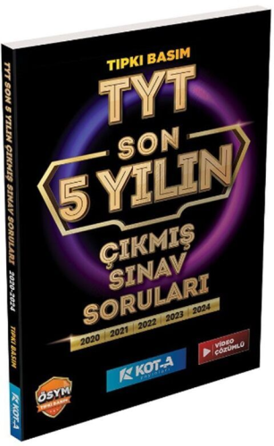 Kota Yayınları TYT Son 5 Yılın Çıkmış Soruları Komisyon