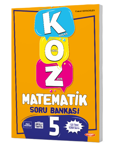 Gama Okul Yayınları 5. Sınıf Matematik KOZ Soru Bankası Cumali Kayadel