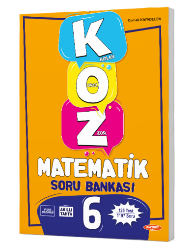 Gama Okul Yayınları 6. Sınıf Matematik KOZ Soru Bankası Cumali Kayadel