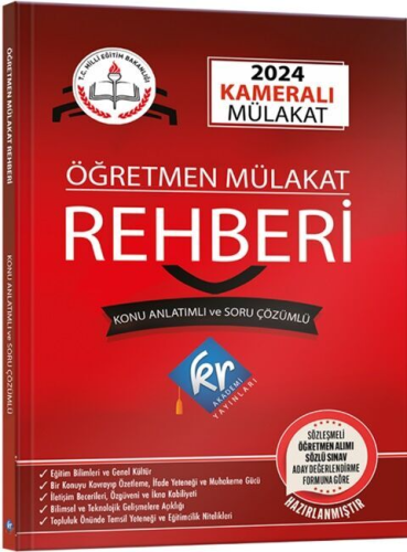 KR Akademi 2024 MEB Öğretmen Kameralı Mülakat Rehberi Komisyon