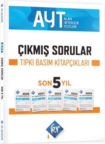 KR Akademi AYT Çıkmış Sorular Son 5 Yıl Tıpkı Basım Fasikülleri ÖSYM