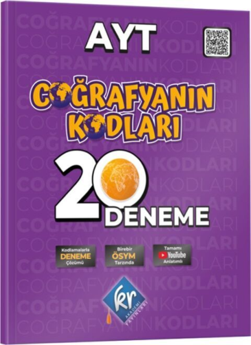 Coğrafyanın Kodları AYT Coğrafya Çözümlü 20 Deneme Yunus Turan