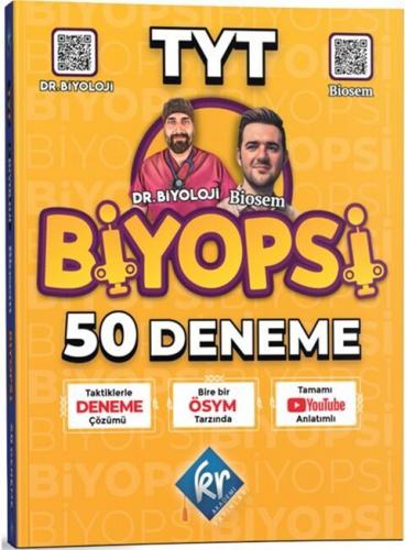 Dr. Biyoloji & Biosem TYT Biyopsi 50 Biyoloji Deneme Biosem