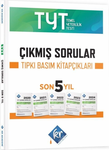 KR Akademi TYT Çıkmış Sorular Son 5 Yıl Tıpkı Basım Fasikülleri ÖSYM