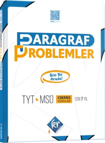 KR Akademi TYT MSÜ Paragraf Problemler Son 7 Yıl Çıkmış Sorular Komisy