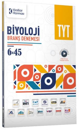 Krallar Karması TYT Biyoloji 6 x 45 Branş Deneme Komisyon