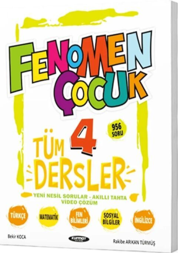 Fenomen Okul 4. Sınıf Fenomen Çocuk Tüm Dersler Soru Bankası Bekir Koc