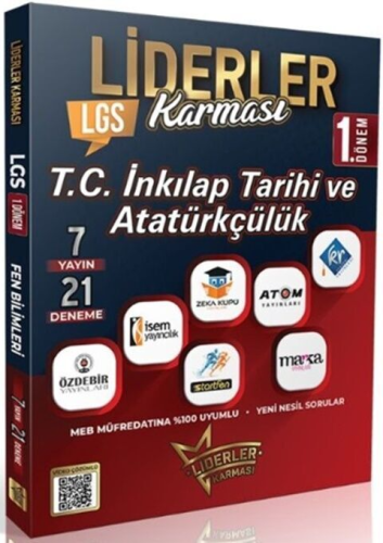 Liderler Karması 8. Sınıf LGS 1. Dönem TC İnkılap Tarihi ve Atatürkçül