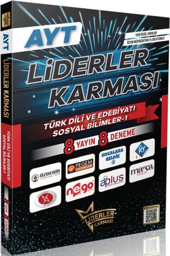 Liderler Karması AYT Türk Dili ve Edebiyatı Sosyal Bilimler 1 8 Yayın 