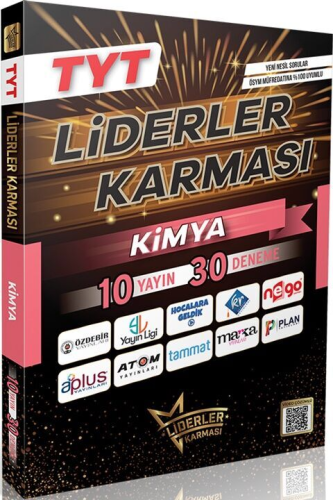 Liderler Karması TYT Kimya 10 Yayın 30 Deneme Komisyon