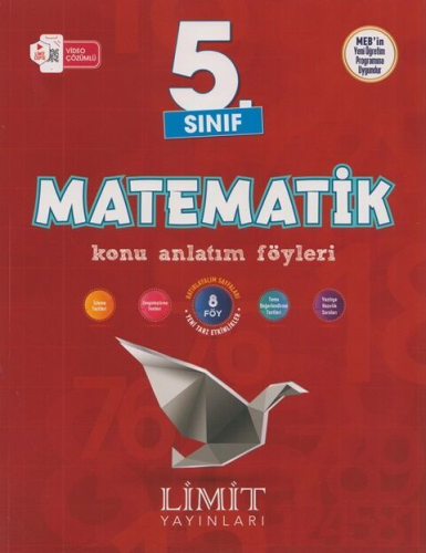 Limit Yayınları 5. Sınıf Matematik Konu Anlatım Föyleri Komisyon