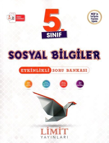 Limit Yayınları 5. Sınıf Sosyal Bilgiler Etkinlikli Soru Bankası Komis