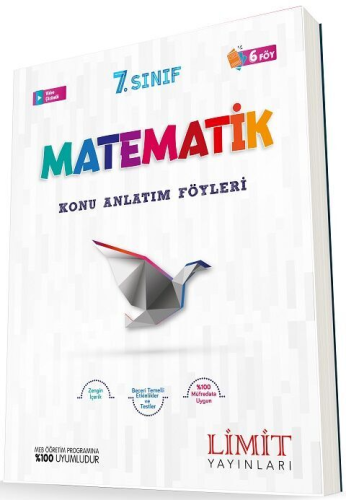 Limit Yayınları 7. Sınıf Matematik Konu Anlatım Föyleri 6 Föy Komisyon