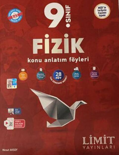 Limit Yayınları 9. Sınıf Fizik Konu Anlatım Föyleri Mesut Aksoy