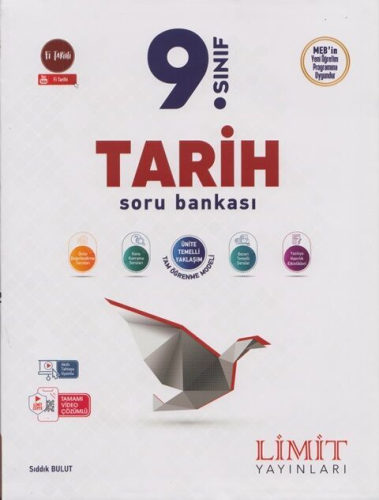 Limit Yayınları 9. Sınıf Tarih Soru Bankası Sıddık Bulut