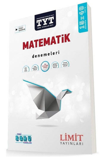 KELEPİR Limit Yayınları TYT Matematik 15x40 Deneme Sınavları Komisyon