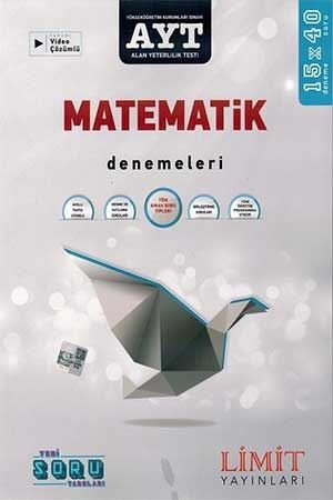 KELEPİR Limit Yayınları AYT Matematik 15x40 Denemeleri Video Çözümlü K