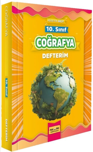 Makro Kitap 10. Sınıf Coğrafya Defterim Hüseyin Geçit