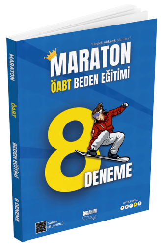 Maraton BESYO ÖABT Beden Eğitimi 8 Deneme Çözümlü İbrahim Dedegil