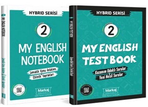 Markaj Yayınları 2. Sınıf Hibrid Serisi My English Komisyon