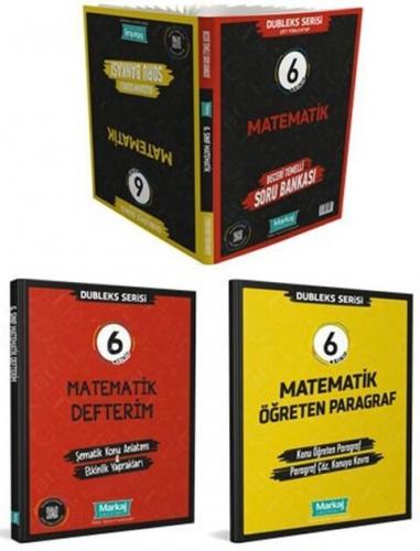 Markaj Yayınları 6. Sınıf Matematik Dubleks Serisi Seti Komisyon