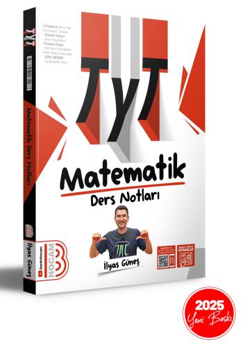 Benim Hocam Yayınları 2025 TYT Matematik Ders Notları İlyas Güneş