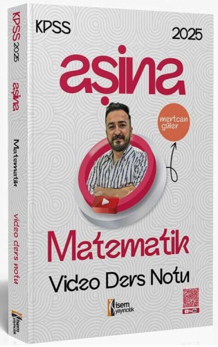 İsem Yayınları 2025 KPSS Aşina Matematik Video Ders Notu Mertcan Güler