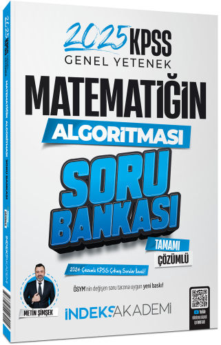 İndeks Akademi 2025 KPSS Matematik Matematiğin Algoritması Soru Bankas