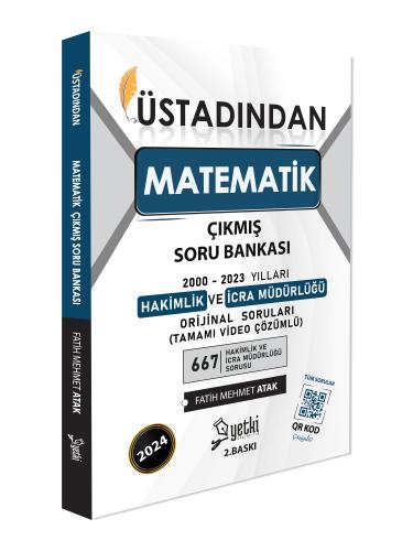 Yetki Yayınları Üstadından Matematik Hakimlik ve İcra Müdürlüğü Çıkmış