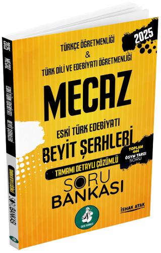 Atak Yayınları 2025 ÖABT Türkçe-Türk Dili Edebiyatı Öğretmenliği Eski 