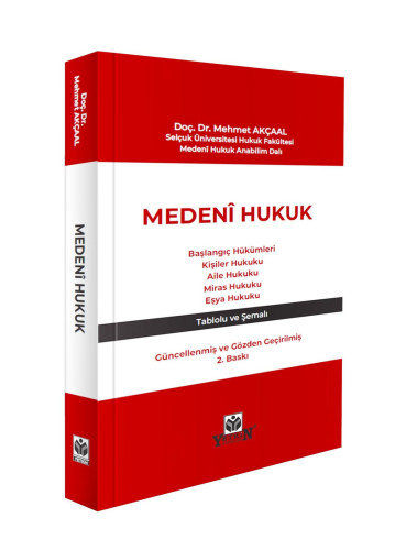 Medeni Hukuk Mehmet Akçaal