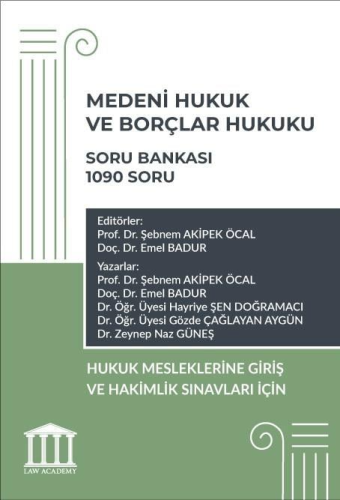 HMGS Medeni Hukuk ve Borçlar Hukuku Soru Bankası Şebnem Akipek Öcal