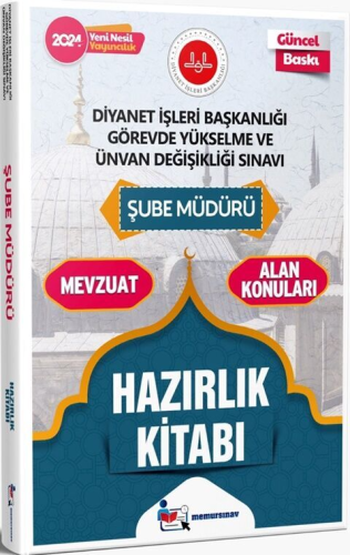 Memur Sınav Yayınları 2024 Diyanet İşleri Başkanlığı GYS ve UDS Şube M