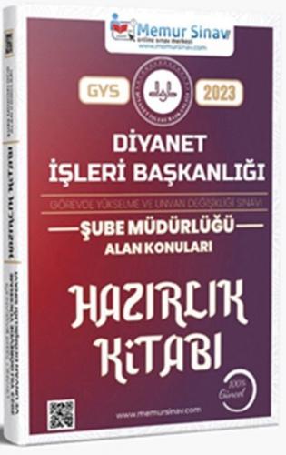 Memur Sınav Yayınları 2023 GYS Diyanet İşleri Başkanlığı Şube Müdürlüğ