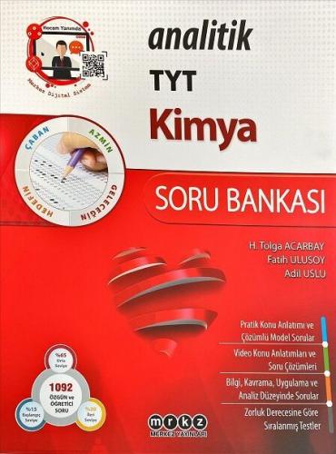 Merkez Yayınları TYT Kimya Analitik Soru Bankası Komisyon