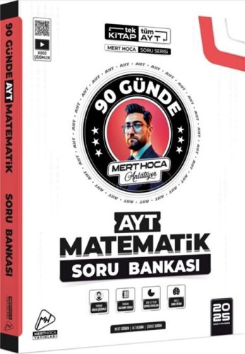 Mert Hoca 2025 90 Günde AYT Matematik Soru Bankası Mert Güven