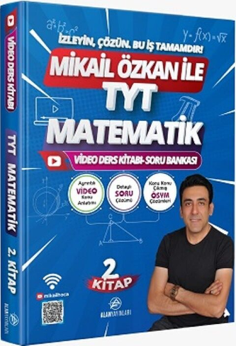 Mikail Özkan ile TYT Matematik 2. Video Ders Kitabı Soru Bankası Mikai