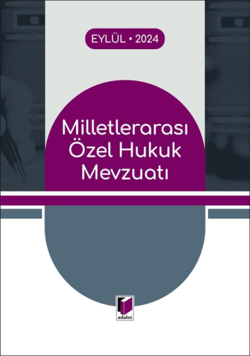 Milletlerarası Özel Hukuk Mevzuatı (2024) Komisyon