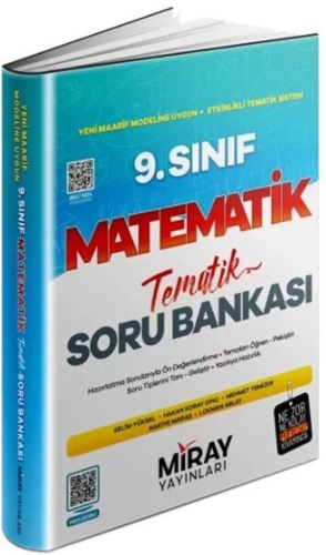 Miray Yayınları 9. Sınıf Matematik Tematik Soru Bankası Selim Yüksel