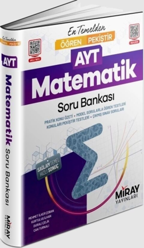 Miray Yayınları AYT Matematik Konu Özetli Soru Bankası Öğren Pekiştir 