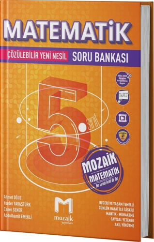 Mozaik Yayınları 5. Sınıf Matematik Soru Bankası Ahmet Oğuz