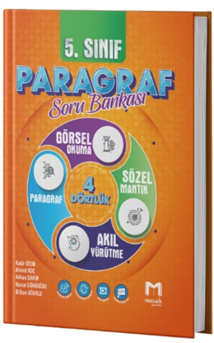 Mozaik Yayınları 5. Sınıf Paragraf Mozaik Soru Bankası Ahmet Koç