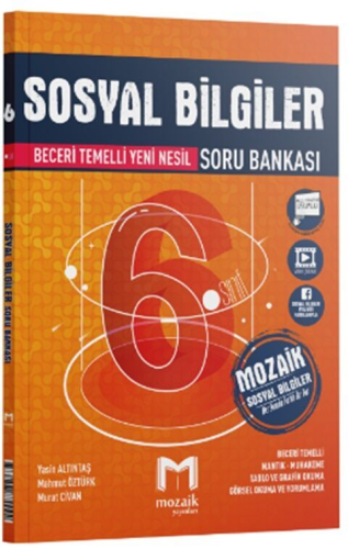 Mozaik Yayınları 6. Sınıf Sosyal Bilgiler Soru Bankası Mahmut Öztürk