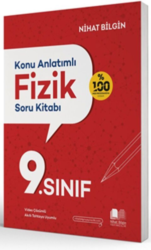 Nihat Bilgin Yayınları 9. Sınıf Fizik Konu Anlatımlı Soru Kitabı Nihat