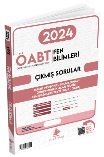 Dizgi Kitap Yayınları ÖABT Fen Bilimleri Öğretmenliği 2024 Sınavı Çıkm