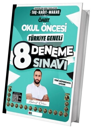 TKM Akademi ÖABT Okul Öncesi Türkiye Geneli 8 Deneme Dijital Çözümlü M