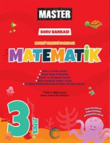 Okyanus Yayınları 3. Sınıf Matematik Master Soru Bankası Sercan İnce