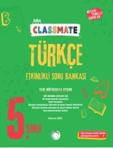 Okyanus Yayınları 5. Sınıf Türkçe Classmate Etkinlikli Soru Bankası Ra