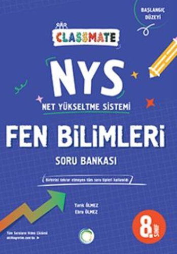 Okyanus Yayınları 8. Sınıf Fen Bilimleri Classmate NYS Soru Bankası Ta