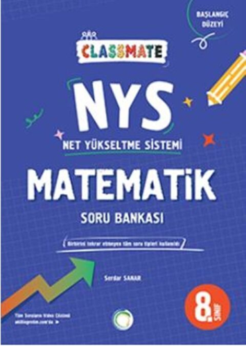 Okyanus Yayınları 8. Sınıf Matematik Classmate NYS Soru Bankası Serdar